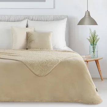 deka Oboustranná deka TEDY ve světle béžové barvě Rozměr deky: 170x210cm