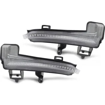 Autodíl TUNING-TEC LED boční směrovky pro zrcátka Škoda Superb III 15-18 bílé, LED SEQ