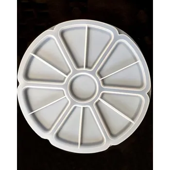 Forma na odlévání Silikonová forma – servírovací dělený talíř