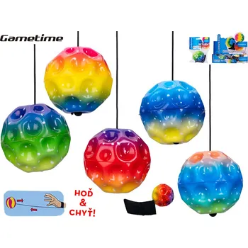 Dětský míč Mikro trading Gametime - Míček pěnový - vracející se - 6 cm