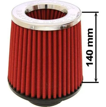 Vzduchový filtr SIMOTA Racing Sportovní vzduchový filtr SIMOTA - universál, červený X02102-06 Vyberte průměr vstupu: vstup 77mm