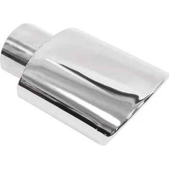 Koncovka výfuku TurboWorks Koncovka výfuku 1x 120x75 mm vstup 63mm, leštěná