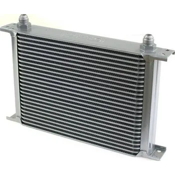 Autodíl Chladič oleje TurboWorks 30-řádků 260x235x50 AN8 stříbrný