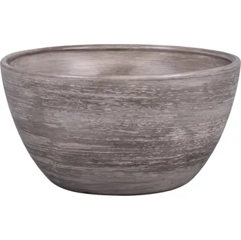 Obal na květináč Žardinka PURKYNĚ GREY keramická matná d27x17cm