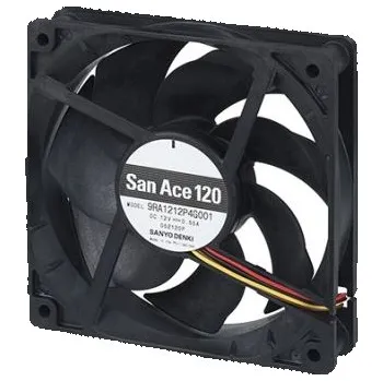 PC ventilátor Sanyo DenkiAxiální ventilátor 12 V DC DC 2.64W220mA, 80 x 80 x 25mm