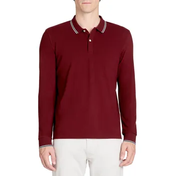 Pánské tričko Celio Polo tričko Decolml - Pánské Celio tmavě červená 2992079