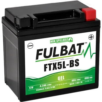 Motobaterie Gelová baterie FULBAT FTX5L-BS GEL (YTX5L-BS GEL) BETA RR 450 2005-2014