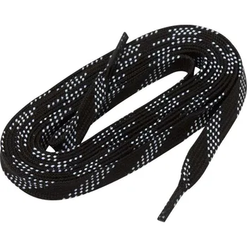 WinnWell Voskované tkaničky do hokejových bruslí Winnwell černá 244cm