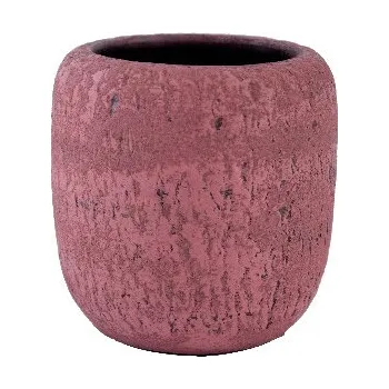 Květináč Obal na květináč keramický BELMONTE, pr.16x14cm, růžová|PINK|Ego Dekor