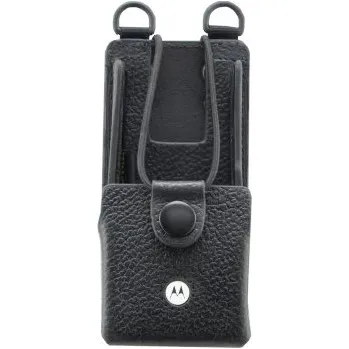 Vysílačka Motorola PMLN8435A Kožené pouzdro, 3” s otočným poutkem na opasek