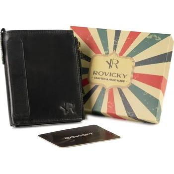 Peněženka Velká peněženka v retro stylu se dvěma kapsičkami na mince Barva: Černá