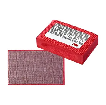 Brusný kotouč 6200J 3M Diamantová brusná houbička N74 (P180), 90 mm x 55 mm, červená