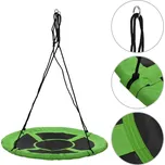vidaXL Houpačka 110 cm 100 kg zelená