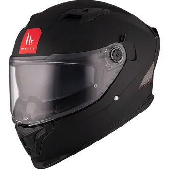 Helma na motorku MT Helmets Integrální helma na motorku MT BRAKER SV SOLID A1 lesklá černá S