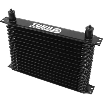 Chladič motoru Chladič oleje TurboWorks Line 15-řádků 300x200x50 AN10 Black