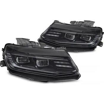 Přední světlomet TUNING-TEC Přední světla Chevrolet Camaro 16-18 černé TRU DRL LED