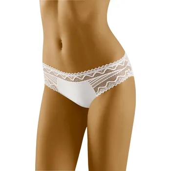 Dámské spodní prádlo Eco-Bo Bílé kalhotky - Wol-Bar M