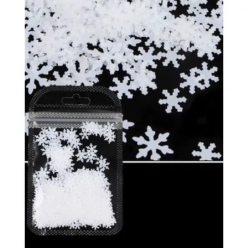 Dekorace do pryskyřice – vánoční Varianta: vločky