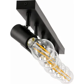 Bodové svítidlo BERGE Stropní svítidlo VIKI 6x E27 černé B7304