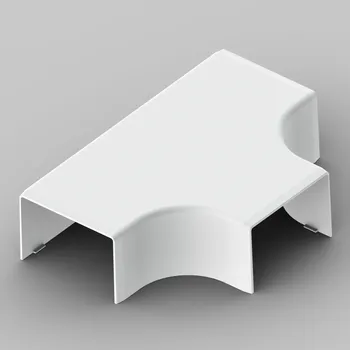 kabelová chránička KOPOS KOLÍN KOPOS Kryt 8654RHF_HB odbočnýOblý Lh60X40Hf bílá/ral 9003 8654RHF_HB