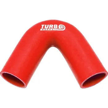 Zapalovací a žhavicí svíčka Silikonové koleno TurboWorks červená 135° 60mm