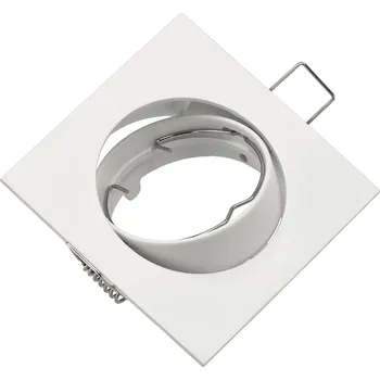 BERGE Halogenové pohyblivé svítidlo square bílé 9679