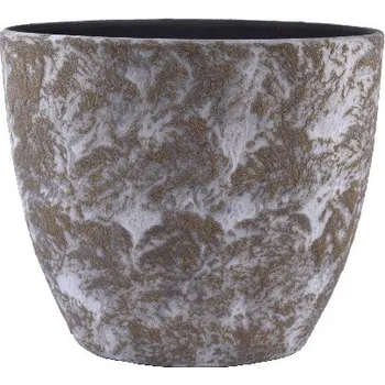 Váza Váza keramická, oválná BARREIRO, 37x17x30cm, hnědá|BROWN FOG|Ego Dekor