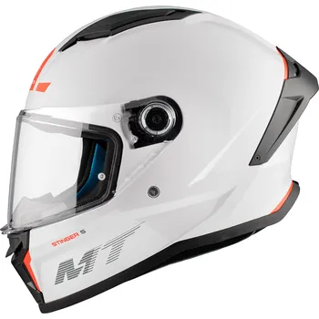 Helma na motorku MT Helmets Integrální helma na motorku MT Stinger 2 Solid lesklá bílá M