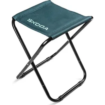 Škoda Skládací stolička - emerald ŠKODA