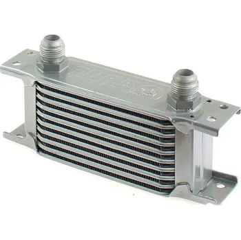 Chladič motoru Chladič oleje TurboWorks Slim Line 10-řádků 140x75x50 AN10 stříbrný