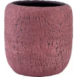 Obal na květináč keramický BELMONTE, pr.18x16cm, růžová|PINK|Ego Dekor