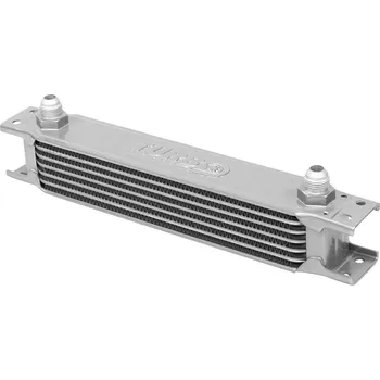 Chladič motoru Chladič oleje TurboWorks 7-řádků 260x50x50 AN8 stříbrný