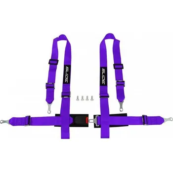 Návlek na bezpečnostní pás Bezpečnostní pásy 4-bodové SLIDE 2" fialové