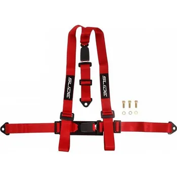 Návlek na bezpečnostní pás Bezpečnostní pásy 3-bodové SLIDE 2" červené