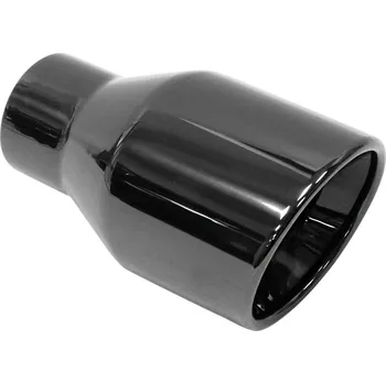 Koncovka výfuku TurboWorks Koncovka výfuku 1x 102 mm vstup 63 mm černá chrom