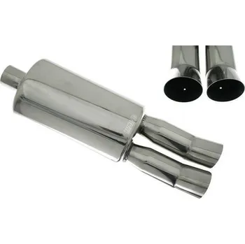 Výfuková trubka Sportovní výfuk 2x 76mm, vstup 63,5mm TurboWorks_1