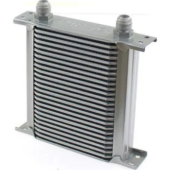 Chladič motoru Chladič oleje TurboWorks Slim Line 25-řádků 140x195x50 AN10 stříbrný