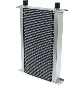 Zapalovací a žhavicí svíčka Chladič oleje TurboWorks Setrab Line 44-řádků 190x345x50 AN10 Silver