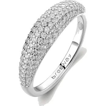 Prsten Brosway Originální stříbrný prsten Infinite White Fancy FIW130 56 mm + 2 měsíce na vrácení zboží