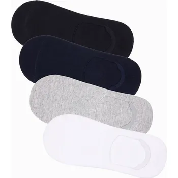 Pánské ponožky Pánské ponožky na nohy 4-pack - mix barev OM-SOSS-0104 - one size