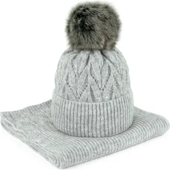 Čepice Lomnica set Light grey - Art of Polo Univerzální