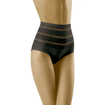 Dámské spodní prádlo Kalhotky Respecta Black - Wol-Bar XXL