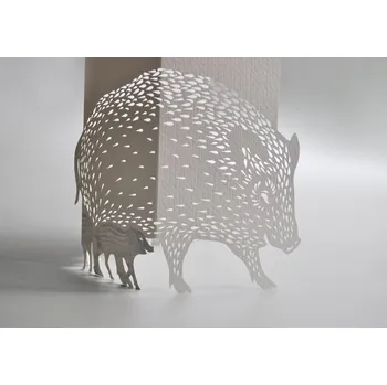 Porigami přání s obálkou Boar, 11x 22 cm