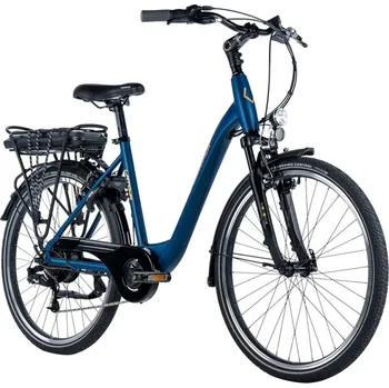 Elektrokolo Leader Fox LATONA 26", ZADNÍ MOTOR, 2024 blue 18"