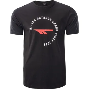 Pánské tričko Pánské triko Hi-Tec Olen Velikost: M / Barva: černá