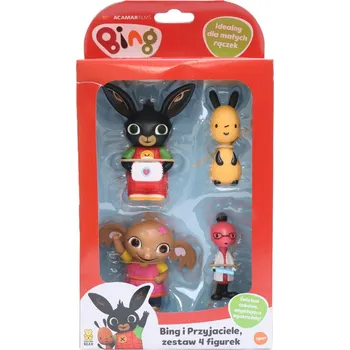 Figurka Sada figurek Bing, Molly, Sula a Flop, figurky Bing 4ks