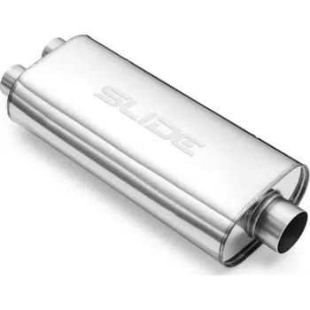 Zadní díl výfuku Centrální tlumič výfuku SLIDE vstup 51mm, délka 550mm