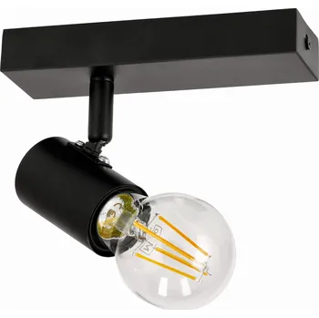 Osvětlení BERGE Stropní svítidlo VIKI 1x E27 černé B7300