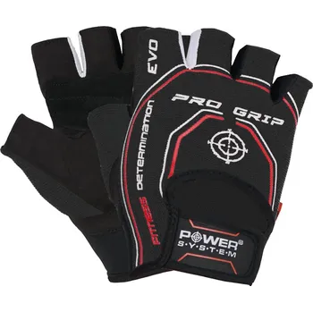 Fitness rukavice Power System Fitness Rukavice Pro Grip Evo - černá, XS