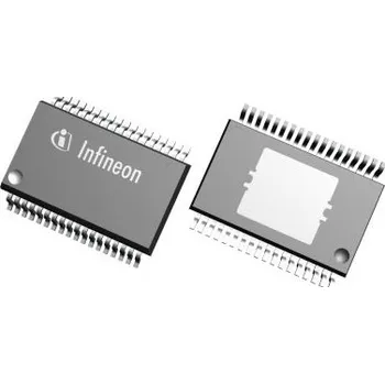 Měnič napětí DC-DC převodník TLE73682EXUMA3 trojitýkanálový nastavitel. Snižující, počet kolíků: 36, DSO